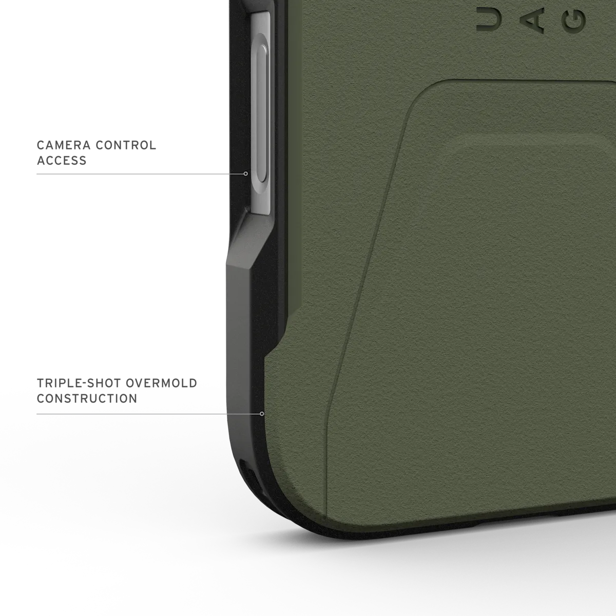 UAG รุ่น Civilian (Magsafe) - เคส iPhone 17 - สี Olive/Orange