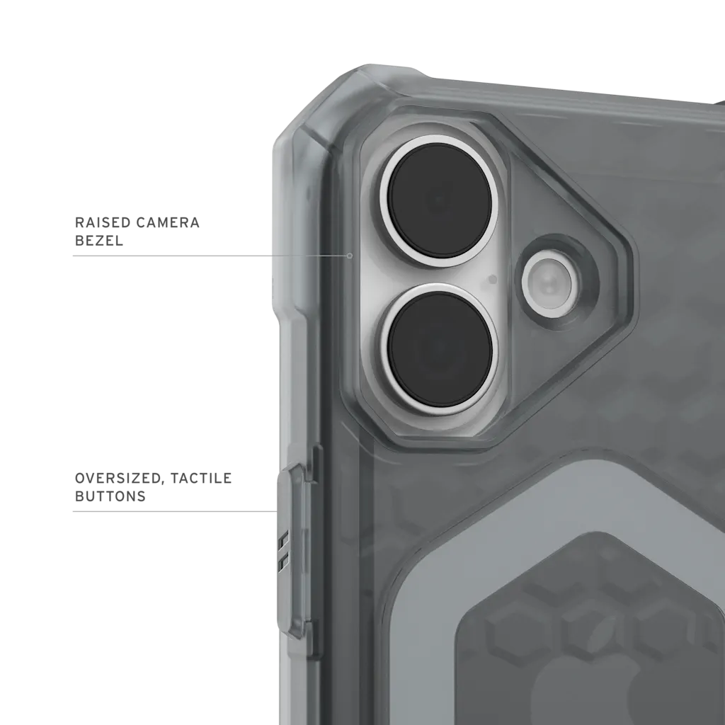 UAG รุ่น Essential Armor (MagSafe) - เคส iPhone 17 - สี Ash