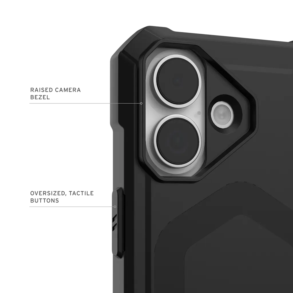 UAG รุ่น Essential Armor (MagSafe) - เคส iPhone 17 - สี Black
