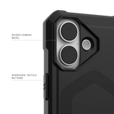 UAG รุ่น Essential Armor (MagSafe) - เคส iPhone 17 - สี Black