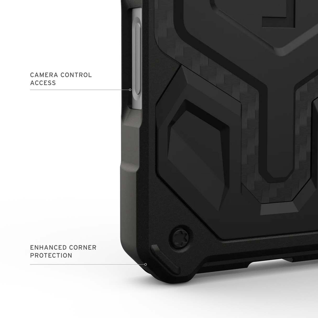 UAG รุ่น Monarch Pro - เคส iPhone 17 - สี  Carbon Fiber