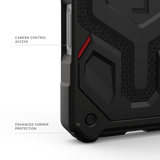 UAG รุ่น Monarch Pro - เคส iPhone 17 - สี Kevlar Black