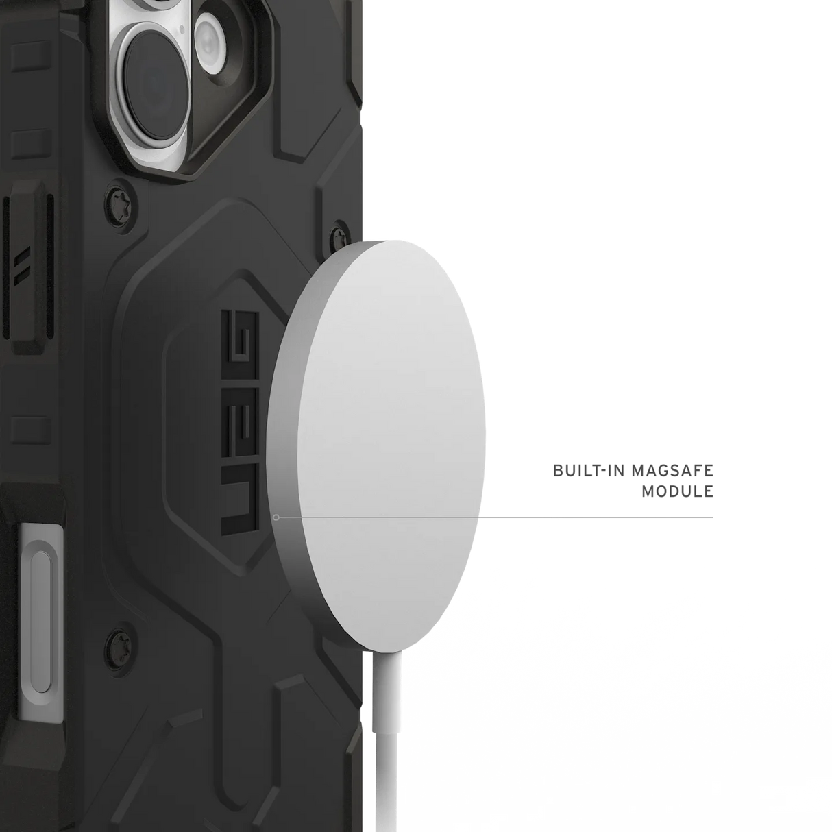 UAG รุ่น Pathfinder (Magsafe) - เคส iPhone 17 - สี Black