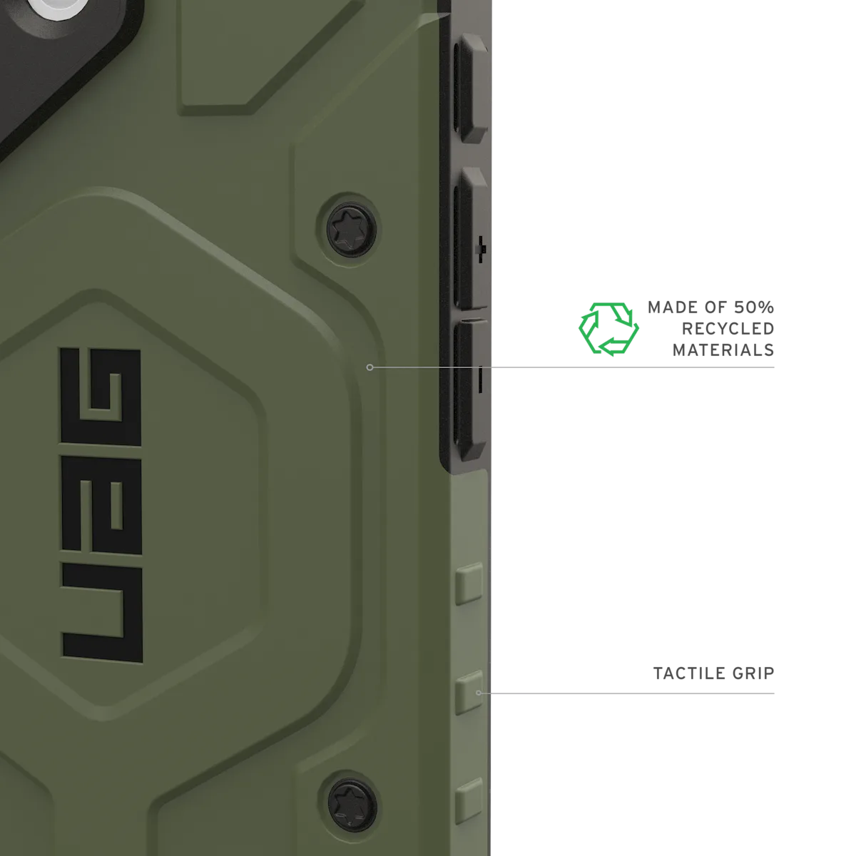 UAG รุ่น Pathfinder (Magsafe) - เคส iPhone 17 - สี Olive