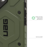 UAG รุ่น Pathfinder (Magsafe) - เคส iPhone 17 - สี Olive