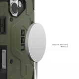 UAG รุ่น Pathfinder (Magsafe) - เคส iPhone 17 - สี Olive