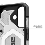 UAG รุ่น Pathfinder Clear (Magsafe) - เคส iPhone 17 - สี Ice/Silver