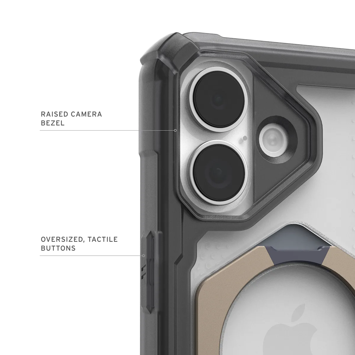 UAG รุ่น Plasma XTE (Magsafe) - เคส iPhone 17 - สี Ash/Titanium