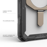 UAG รุ่น Plasma XTE (Magsafe) - เคส iPhone 17 - สี Ash/Titanium