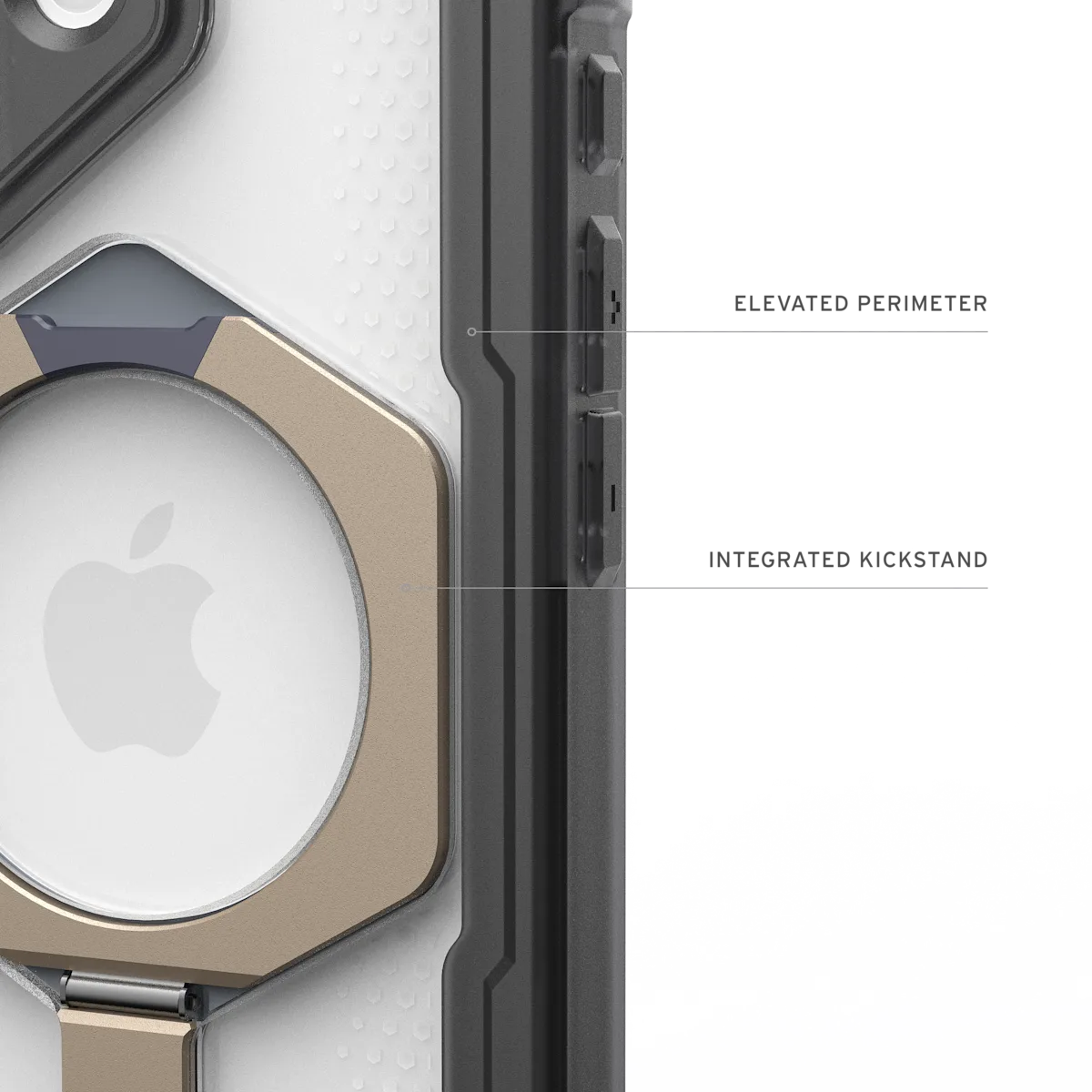UAG รุ่น Plasma XTE (Magsafe) - เคส iPhone 17 - สี Ash/Titanium