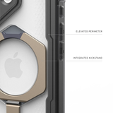 UAG รุ่น Plasma XTE (Magsafe) - เคส iPhone 17 - สี Ash/Titanium