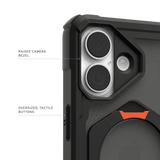 UAG รุ่น Plasma XTE (Magsafe) - เคส iPhone 17 - สี Black/Pop Orange