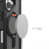 UAG รุ่น Plasma XTE (Magsafe) - เคส iPhone 17 - สี Black/Pop Orange