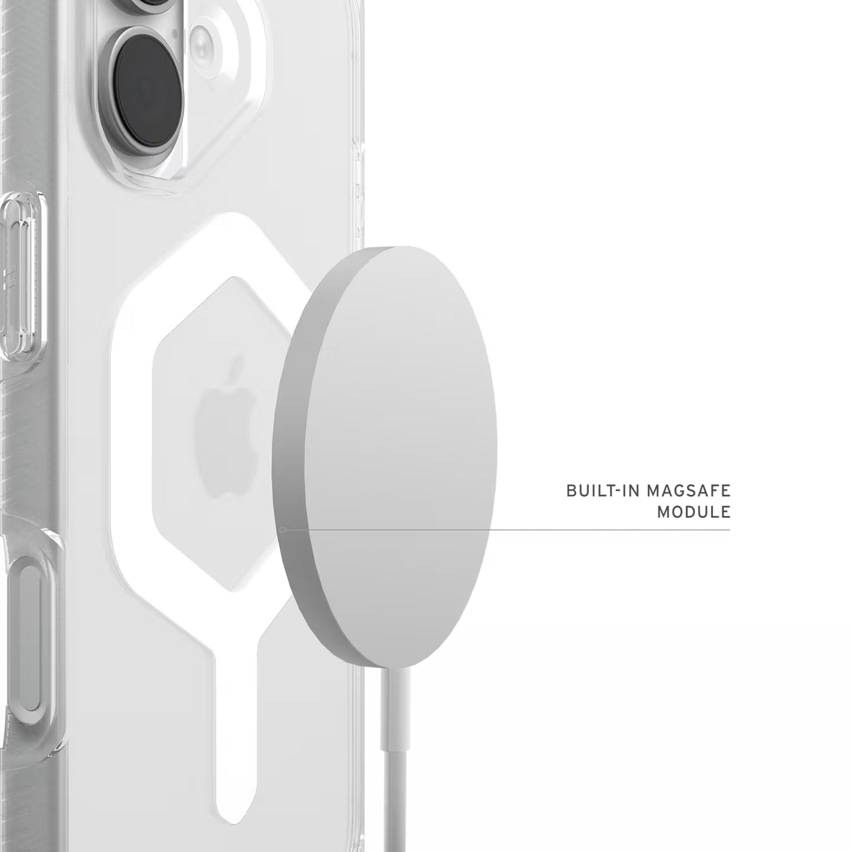 UAG รุ่น Plyo Pro - เคส iPhone 17 - สี Ice/White
