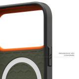 UAG รุ่น Civilian (Magsafe) - เคส iPhone 17 Pro Max - สี Olive/Orange