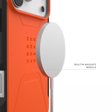 UAG รุ่น Civilian (Magsafe) - เคส iPhone 17 Pro Max - สี Orange