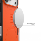 UAG รุ่น Civilian (Magsafe) - เคส iPhone 17 Pro Max - สี Orange