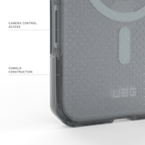 UAG รุ่น Dot (Magsafe) - เคส iPhone 17 Pro Max - สี Ash