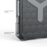 UAG รุ่น Essential Armor (MagSafe) – เคส iPhone 17 Pro Max – สี Ash