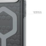 UAG รุ่น Essential Armor (MagSafe) – เคส iPhone 17 Pro Max – สี Ash
