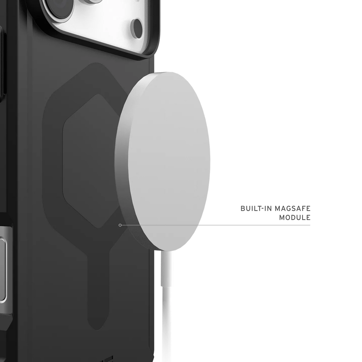 UAG รุ่น Essential Armor (MagSafe) - เคส iPhone 17 Pro Max - สี Black