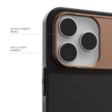 UAG รุ่น Fibr Armr (Magsafe) - เคส iPhone 17 Pro Max - สี Kevlar Graphite/Bronze