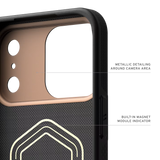 UAG รุ่น Fibr Armr (Magsafe) - เคส iPhone 17 Pro Max - สี Kevlar Graphite/Bronze
