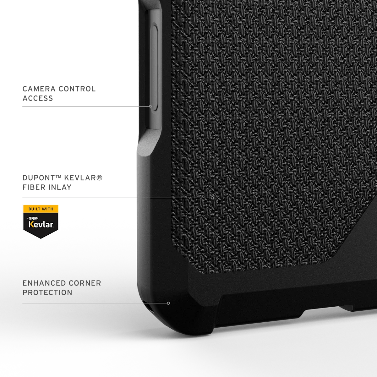 UAG รุ่น Metropolis LT (MagSafe) - เคส iPhone 17 Pro Max - สี Kevlar Black