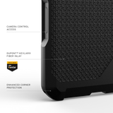 UAG รุ่น Metropolis LT (MagSafe) - เคส iPhone 17 Pro Max - สี Kevlar Black