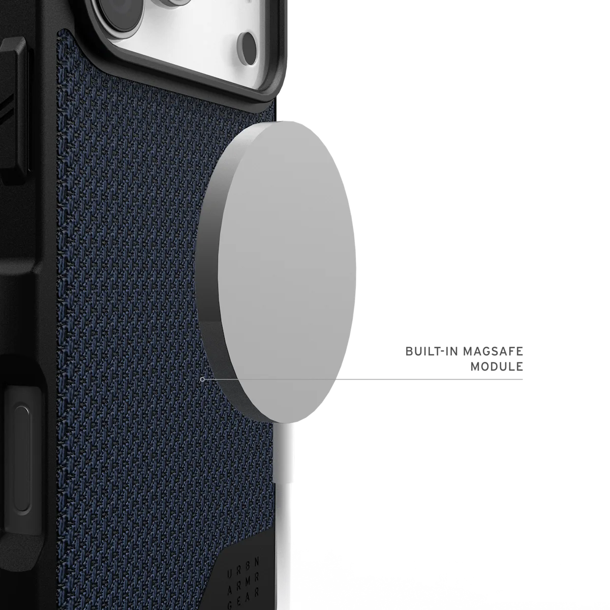 UAG รุ่น Metropolis LT (MagSafe) - เคส iPhone 17 Pro Max - สี Kevlar Mallard