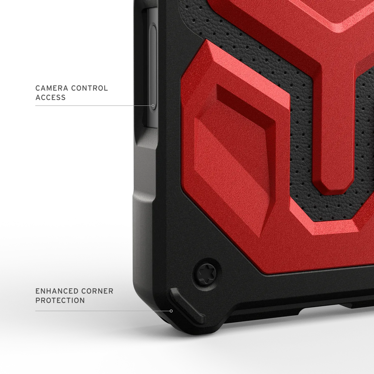 UAG รุ่น Monarch Pro - เคส iPhone 17 Pro Max - สี Crimson