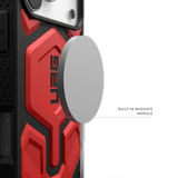 UAG รุ่น Monarch Pro - เคส iPhone 17 Pro Max - สี Crimson