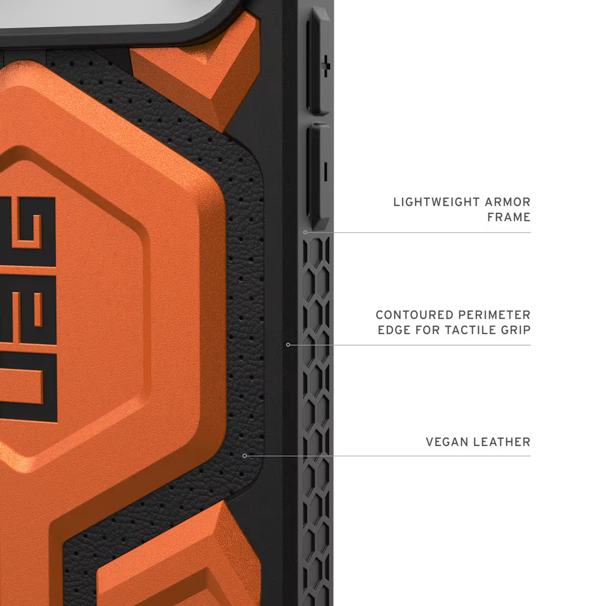 UAG รุ่น Monarch Pro - เคส iPhone 17 Pro Max - สี Orange