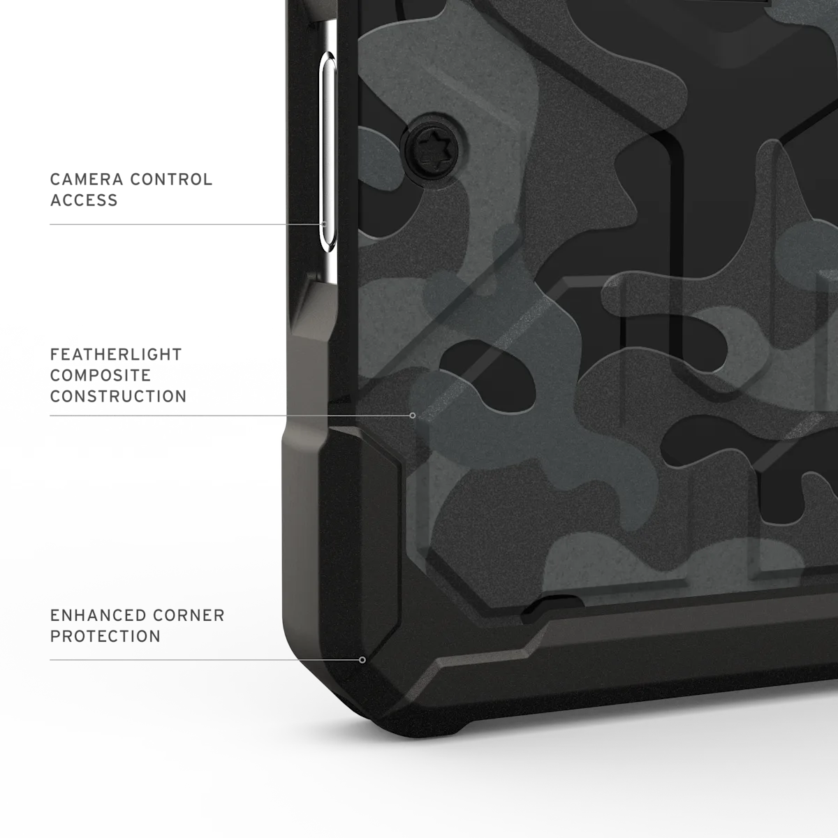 UAG รุ่น Pathfinder (Magsafe) - เคส iPhone 17 Pro Max - สี Midnight Camo SE