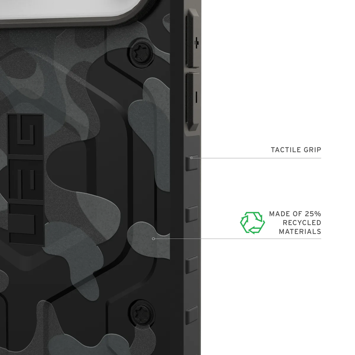 UAG รุ่น Pathfinder (Magsafe) - เคส iPhone 17 Pro Max - สี Midnight Camo SE