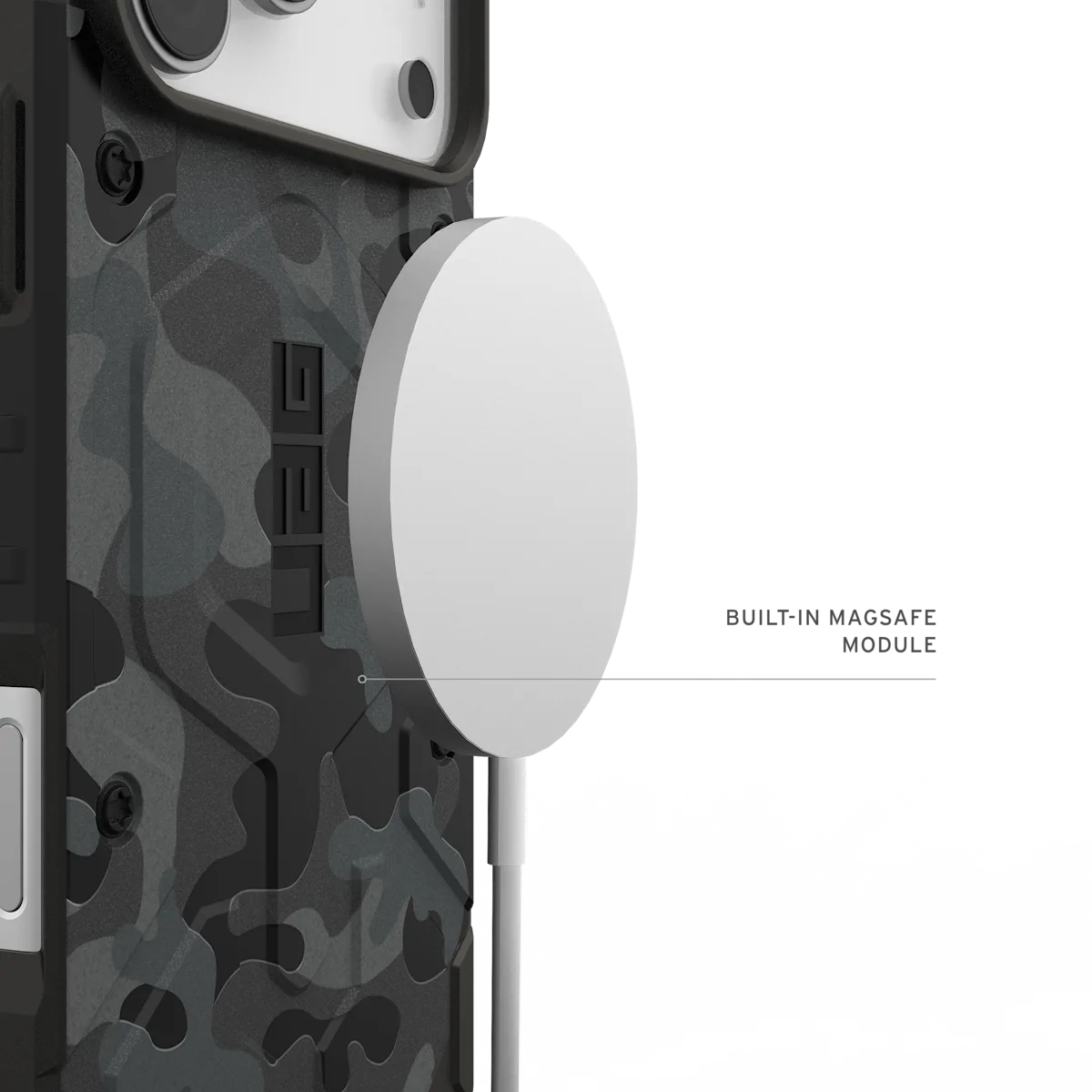 UAG รุ่น Pathfinder (Magsafe) - เคส iPhone 17 Pro Max - สี Midnight Camo SE