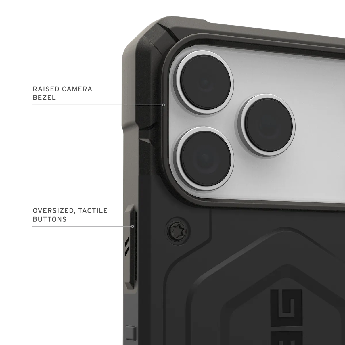 UAG รุ่น Pathfinder (Magsafe) - เคส iPhone 17 Pro Max - สี Black