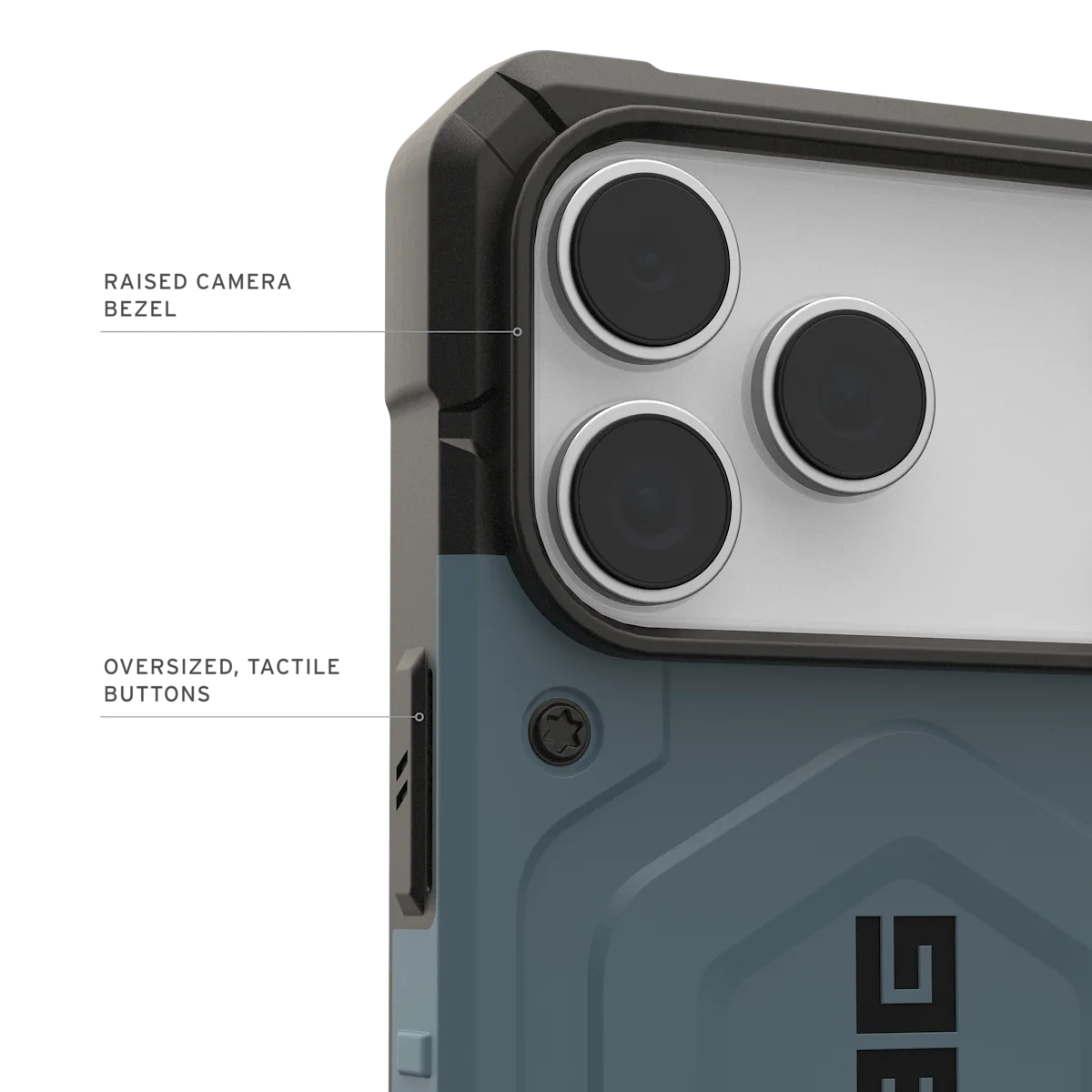 UAG รุ่น Pathfinder (Magsafe) - เคส iPhone 17 Pro Max - สี Cloud Blue