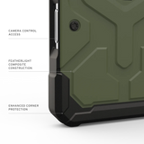 UAG รุ่น Pathfinder (Magsafe) - เคส iPhone 17 Pro Max - สี Olive