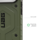 UAG รุ่น Pathfinder (Magsafe) - เคส iPhone 17 Pro Max - สี Olive