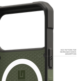 UAG รุ่น Pathfinder (Magsafe) - เคส iPhone 17 Pro Max - สี Olive