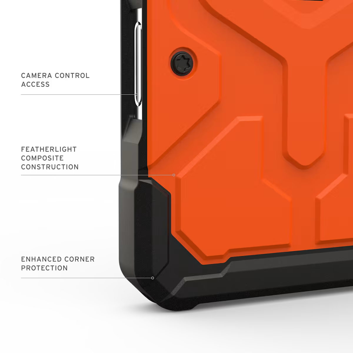 UAG รุ่น Pathfinder (Magsafe) - เคส iPhone 17 Pro Max - สี Orange
