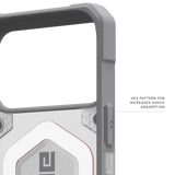 UAG รุ่น Pathfinder Clear (Magsafe) - เคส iPhone 17 Pro Max - สี Active Lava/Lanyard