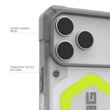 UAG รุ่น Pathfinder Clear (Magsafe) - เคส iPhone 17 Pro Max - สี Active Neon