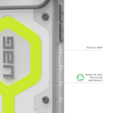 UAG รุ่น Pathfinder Clear (Magsafe) - เคส iPhone 17 Pro Max - สี Active Neon