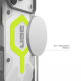 UAG รุ่น Pathfinder Clear (Magsafe) - เคส iPhone 17 Pro Max - สี Active Neon