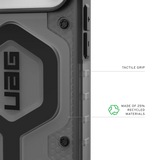 UAG รุ่น Pathfinder Clear (Magsafe) - เคส iPhone 17 Pro Max - สี Ash/Black