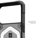UAG รุ่น Pathfinder Clear (Magsafe) - เคส iPhone 17 Pro Max - สี Ash/Black