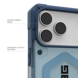 UAG รุ่น Pathfinder Clear (Magsafe) - เคส iPhone 17 Pro Max - สี Blues/Lanyard