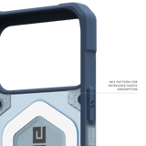UAG รุ่น Pathfinder Clear (Magsafe) - เคส iPhone 17 Pro Max - สี Blues/Lanyard